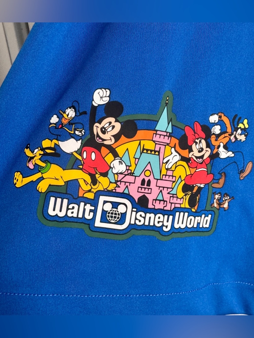 NWT Disney Parks "Play In The Park" active skort in a vibrant royal blue 3X. - Picture 3 of 13